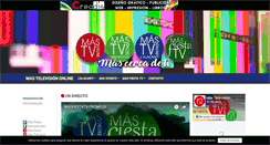 Desktop Screenshot of masfiestatv.com